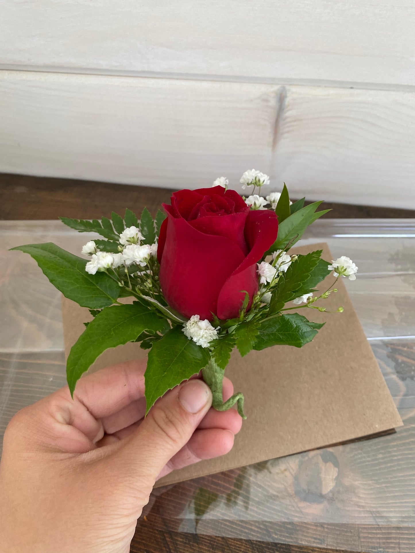 Boutonnierre (Single Rose)